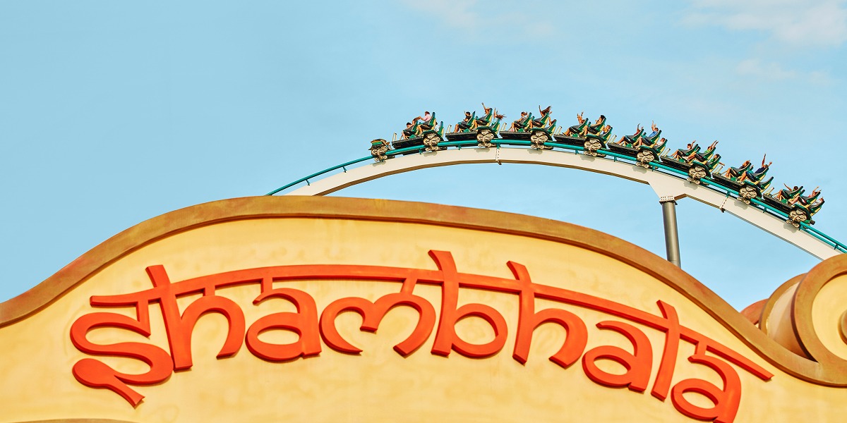 PortAventura Park montaña rusa Shambhala