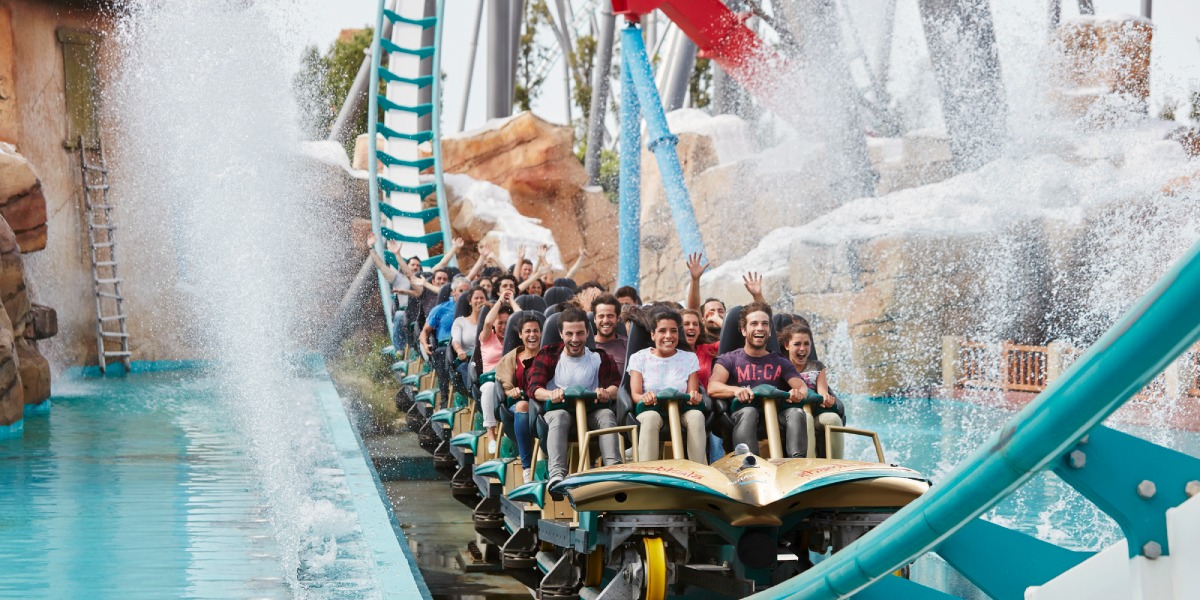 Atracción Shambhala PortAventura