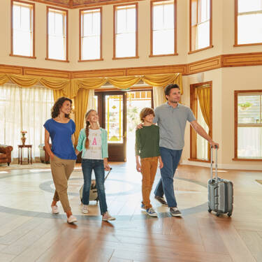 Familia en Hotel Gold River Tarragona