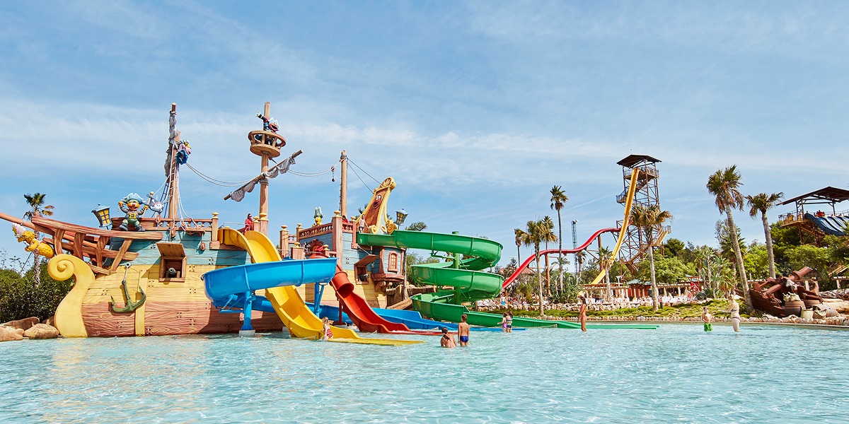 Parque acuático niños