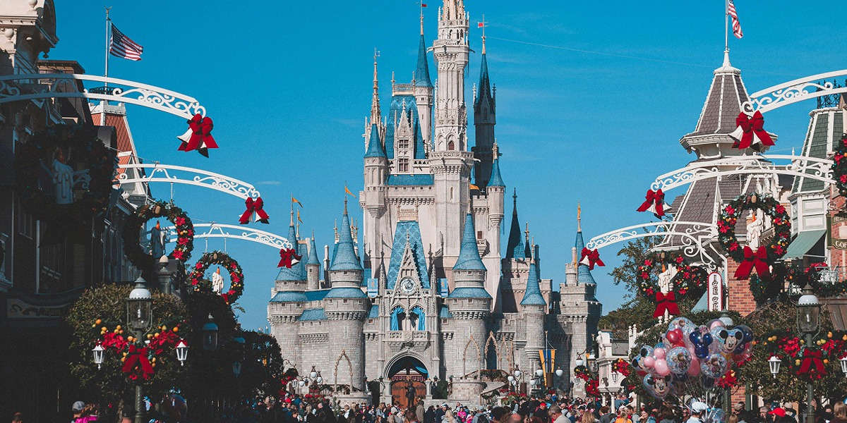 Imagen frontal de Disney World
